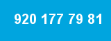 920 177 79 81 920 177 79 81